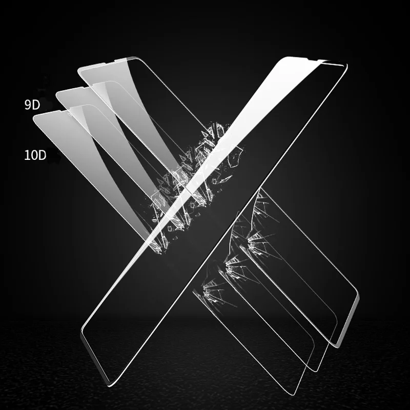 100 шт./лот для OPPO K3 полное покрытие закаленное стекло 6D Защитная пленка экрана