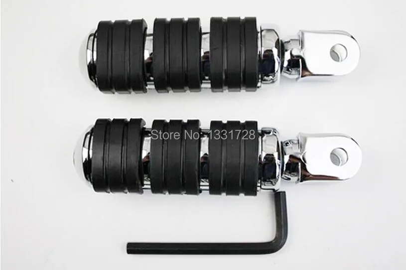 Хромированные подставки для крыльев Honda Magna 1996 (спереди) 2004 750 гг.|peg hanger|foot suedefoot pen |