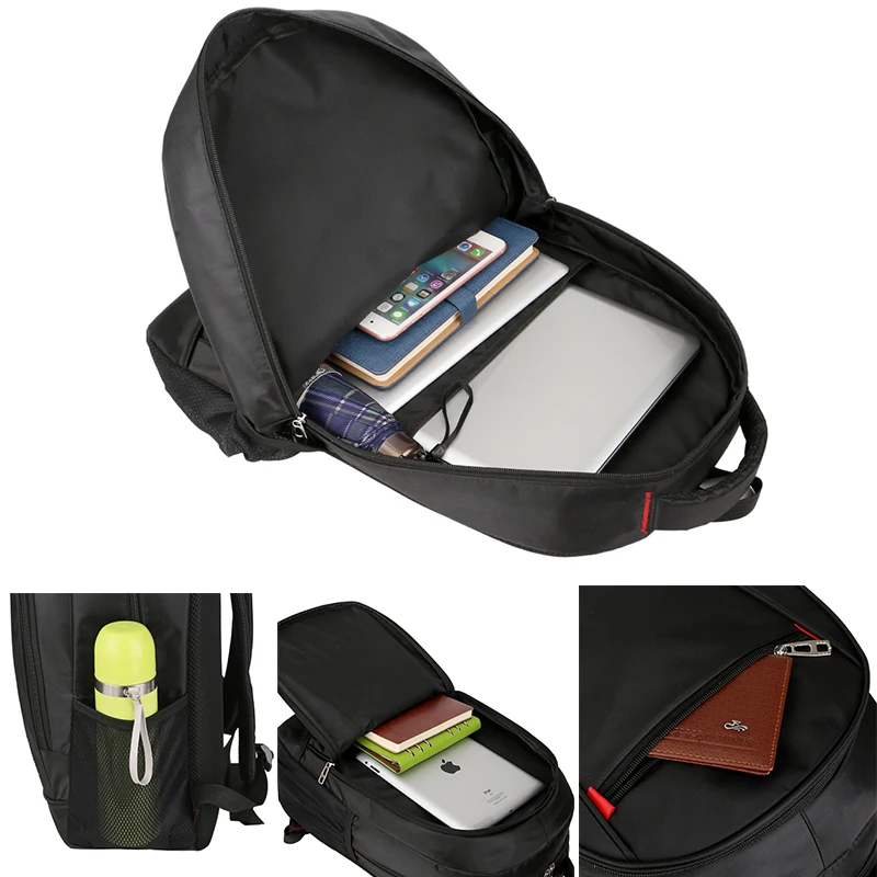 Повседневный мужской рюкзак из ткани Оксфорд для ноутбука 15 6 дюйма