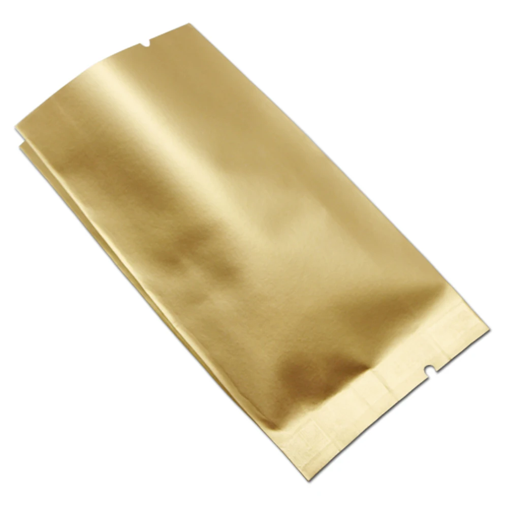 100 шт. упаковочные пакеты из крафт бумаги с открытым верхом|Подарочные сумки и