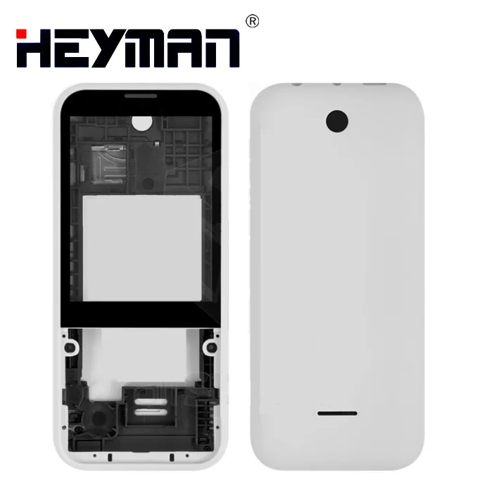 Nokia 225 Dual Sim RM-1011 N225 Housing: Middle Front Frame, Bezel Frame, Front Middle Plate, and Battery Back Cover image 3