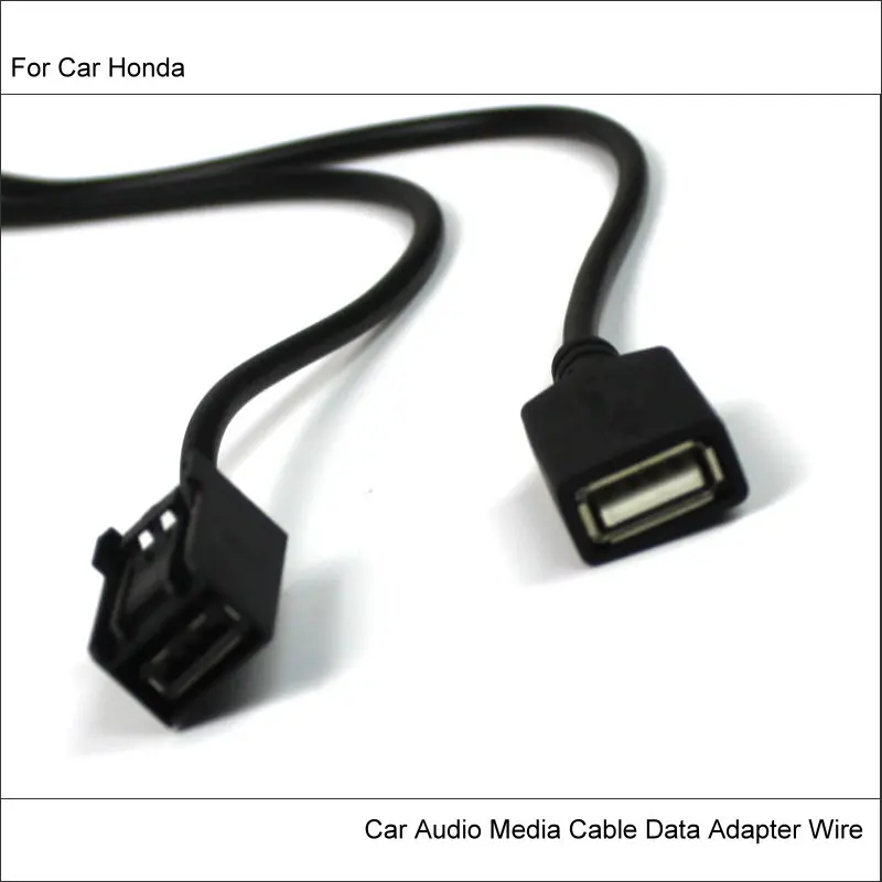 Оригинальные разъемы для USB адаптера Honda CRV CR V/City Автомобильное CD радио кабель