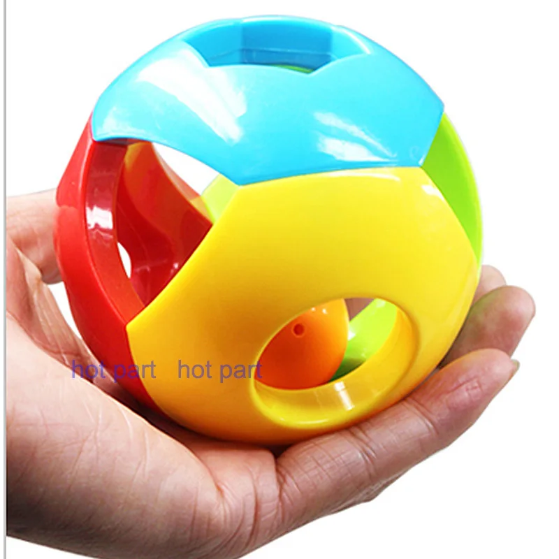 2 PCS/Set Baby Infant Kids Lovely Rattle Toy Hand Shake Bell Handbell Ring Musical Educational Gift New | Игрушки и хобби