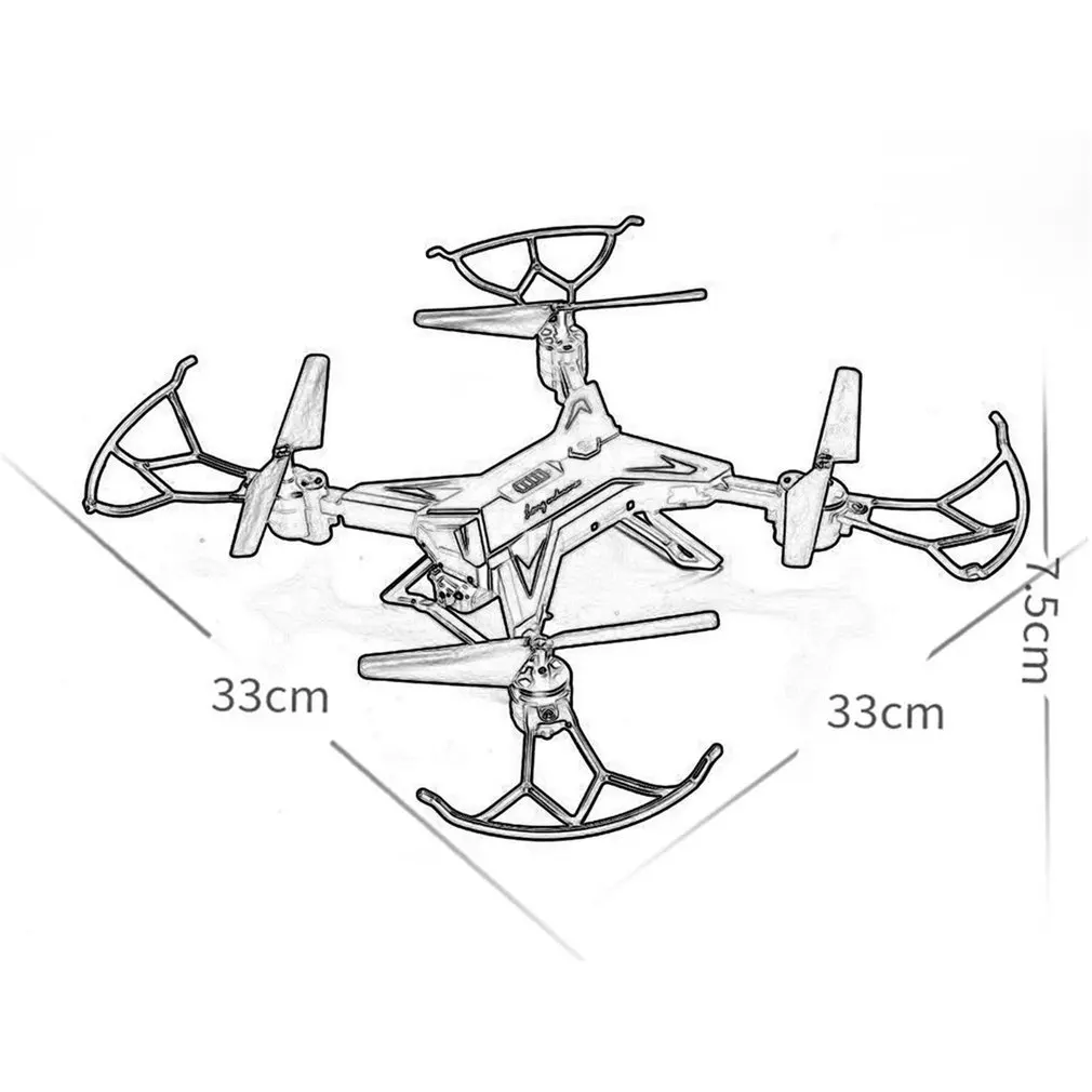 KY601S RC Профессиональный Дрон с гравитационным чувством FPV Квадрокоптер 20 минут
