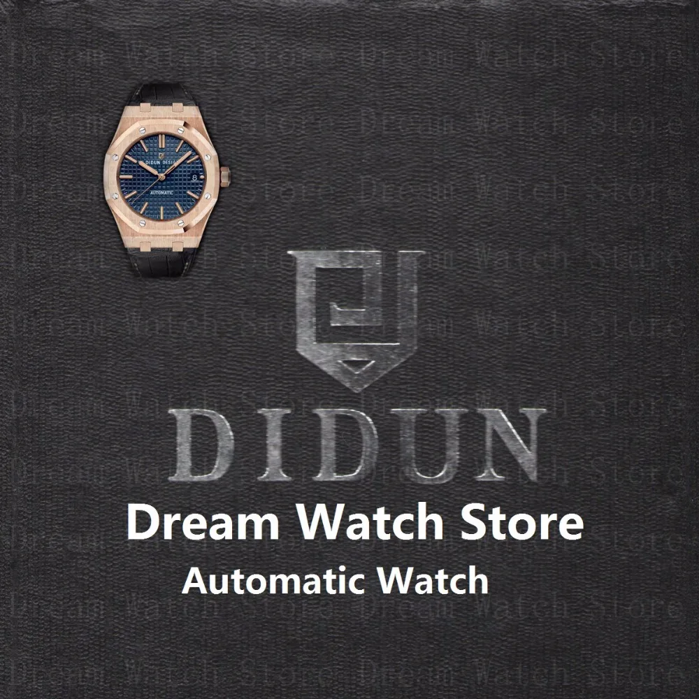 Мужские часы лучший бренд класса люкс автоматические из розового золота