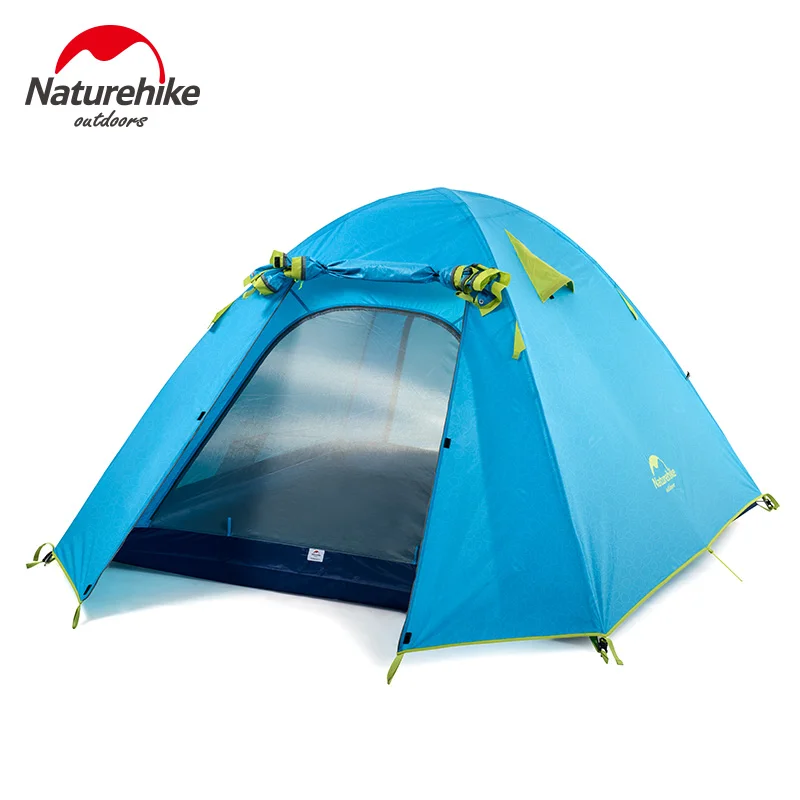 NatureHike завод продает 4 сезона 215x215x130 см двойной слой 4 человека Открытый для похода и кемпинга путешествия палатка P4