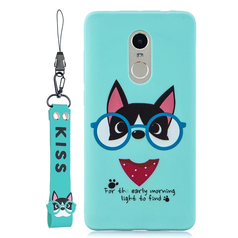For Xiaomi Redmi Note 4 Case Soft Silicone Cartoon Phone Xiomi 4X Back Cover Etui | Мобильные телефоны и аксессуары