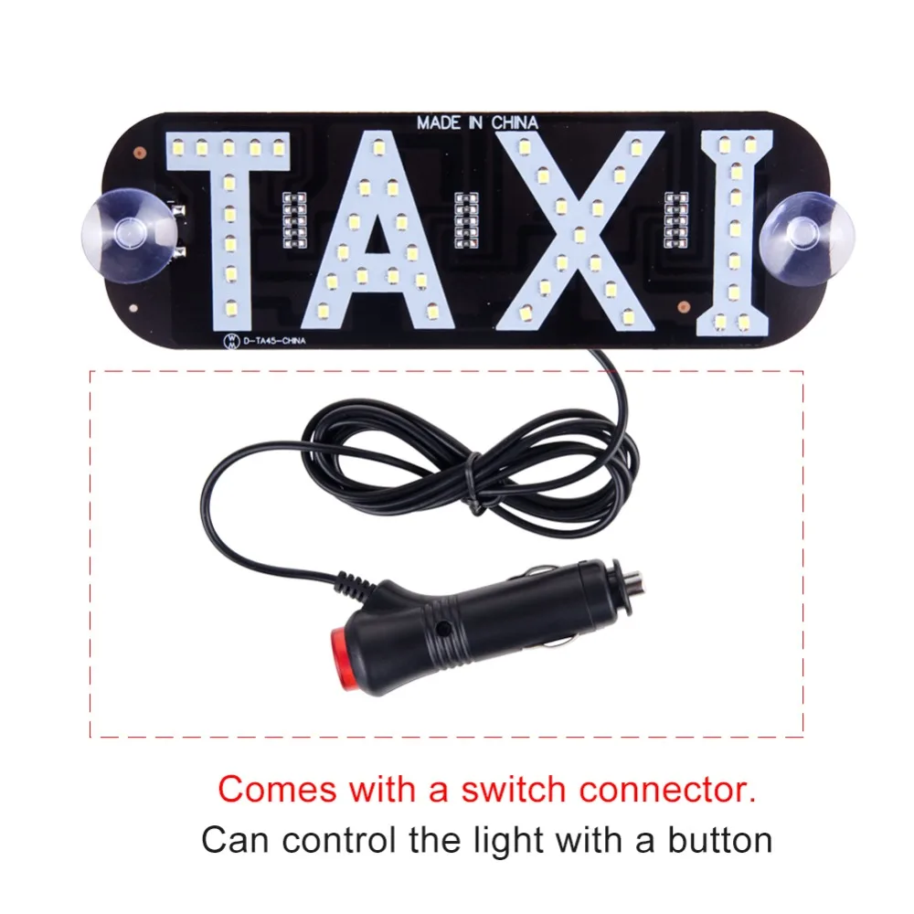 Avacom 1 шт. светодиодный Такси Дисплей сигнальные индикаторы 12V знака верхней части