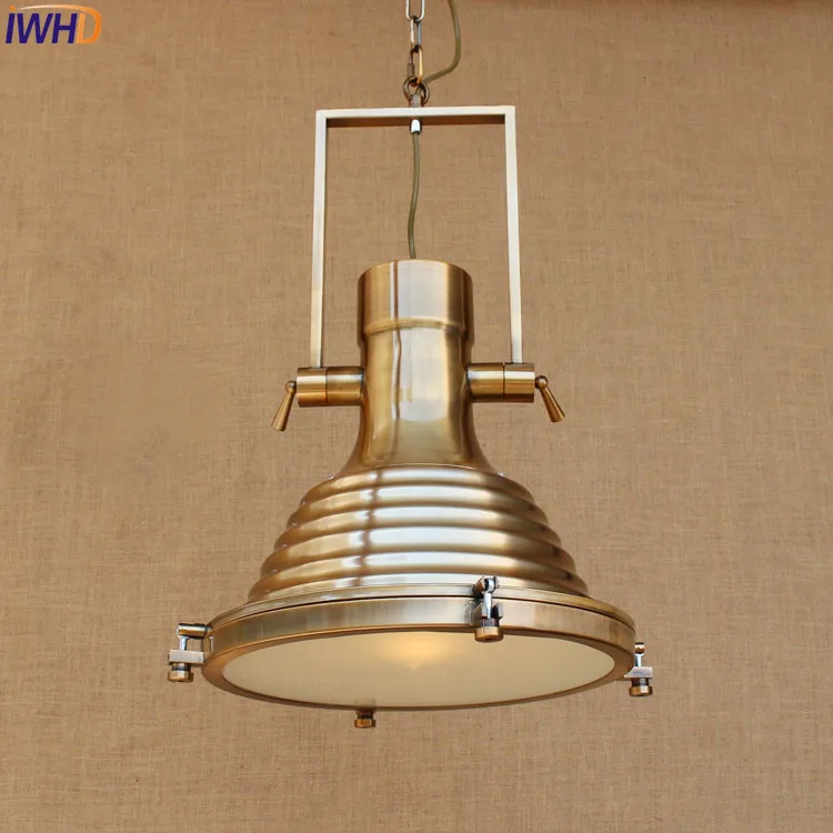 IWHD американская Ретро винтажная лампа Lampen Домашнее освещение промышленная в