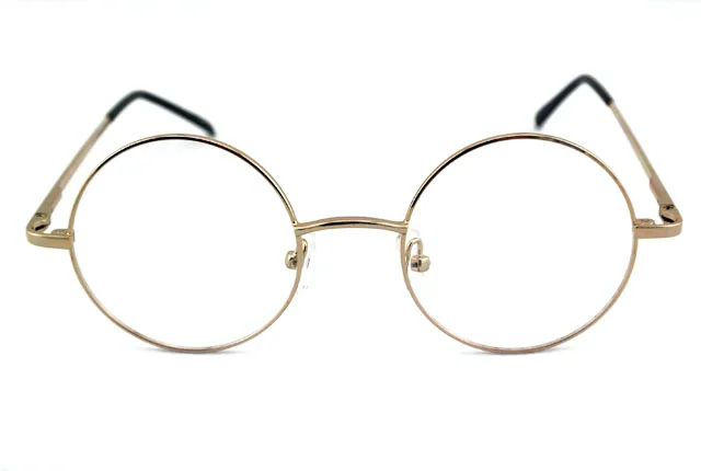 Винтажные круглые золотые пружинные петли 42 мм металлические оправы для очков