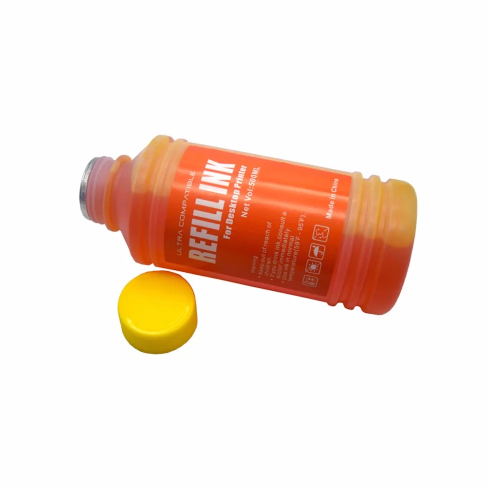 CK Бесплатная доставка 500 мл Желтый Высокое качество Универсальный чернилами