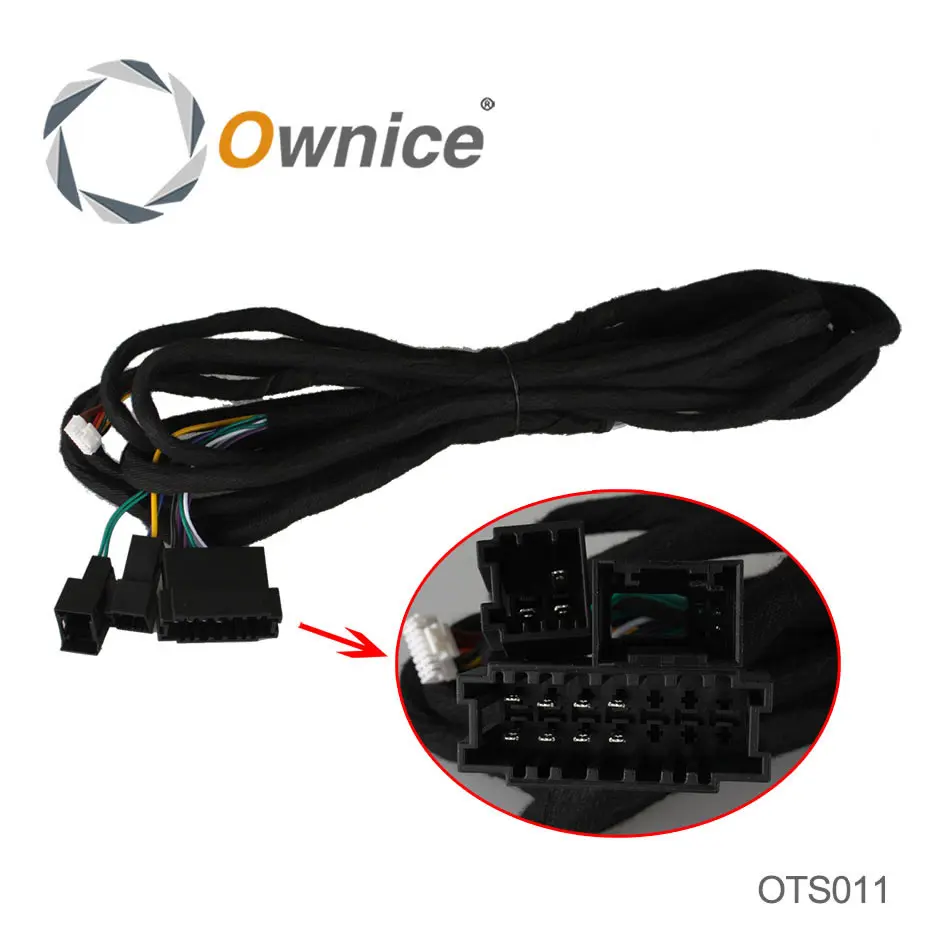 Специальный Кабель Питания 6м для Ownice C200 W211 DGS7949 Автомагнитолы,данный товар подходит только для Ownice Магнитолы