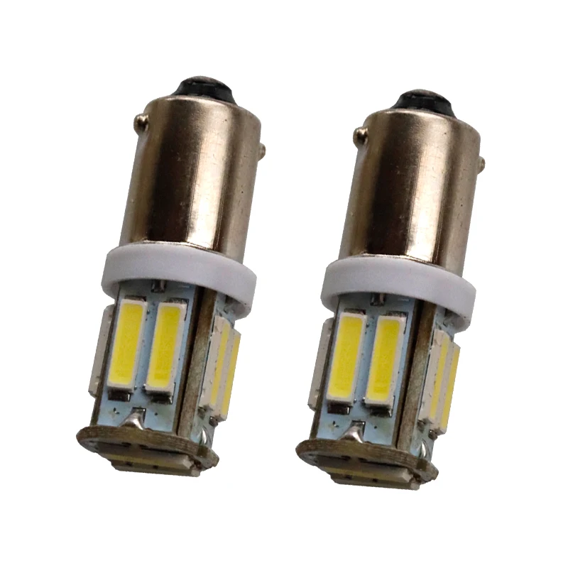 10 шт. Лидер продаж BA9S 434 T4W LED 7020 SMD H6W автомобильные интерьерные огни для чтения