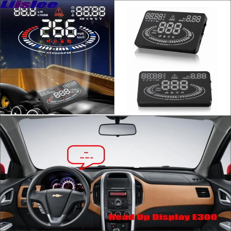 Car HUD Head Up Display For Chevrolet Optra/Spark/Sonic Car Head-up Display Digital Virsual Display Projector HUD Electronic