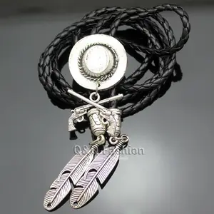 Южнозападная ковбойская шляпа Stetson Corss Gun Rodeo Bolo галстук-бабочка для танцев на линии мужские ювелирные изделия Gravata Borboleta