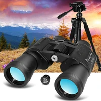 outdoor zoom telescope 20x50 low light night vision non infrared large eyepiece binocular hd handheld telescope