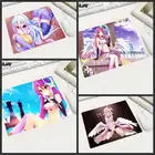 Коврик для мыши XGZ с принтом аниме, игровой коврик небольшого размера, резиновый, прямоугольный, не скользящий, для игр, для Cs Go Cf