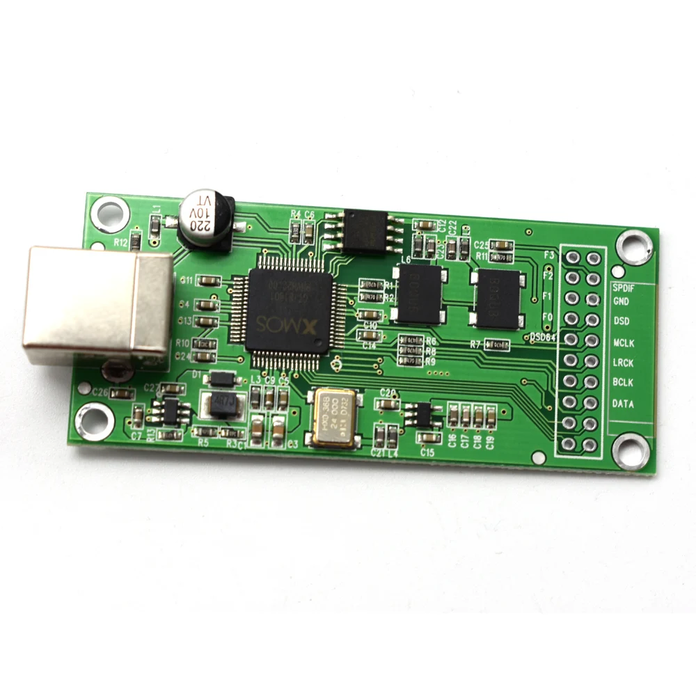 Обновление SITIME Кристалл XU208 XMOS USB цифровой аудио интерфейс U8 обновление асинхронный Amanero модуль ies SPDIF декодеры C6-006