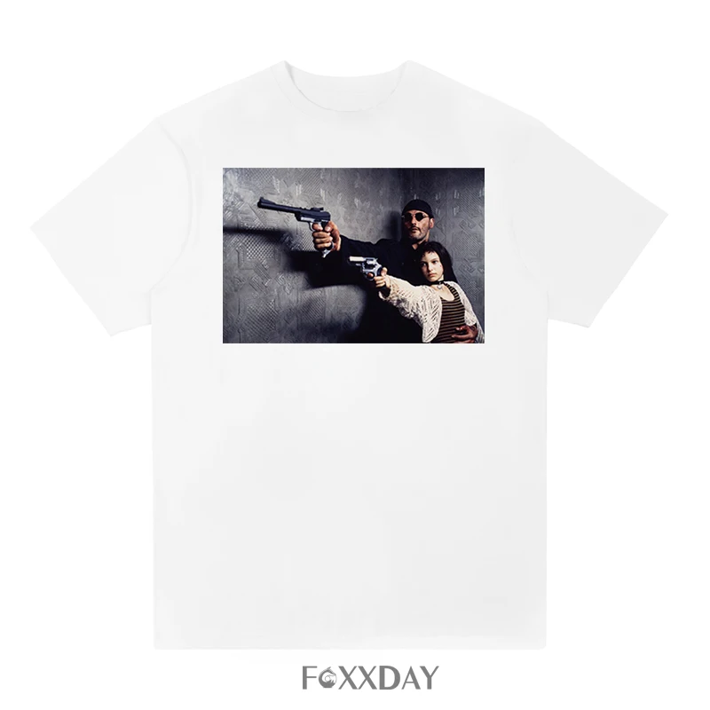 Футболка для мужчин и женщин Leon Teach Matilda Shoot Top Tees футболка в стиле хип хоп рок