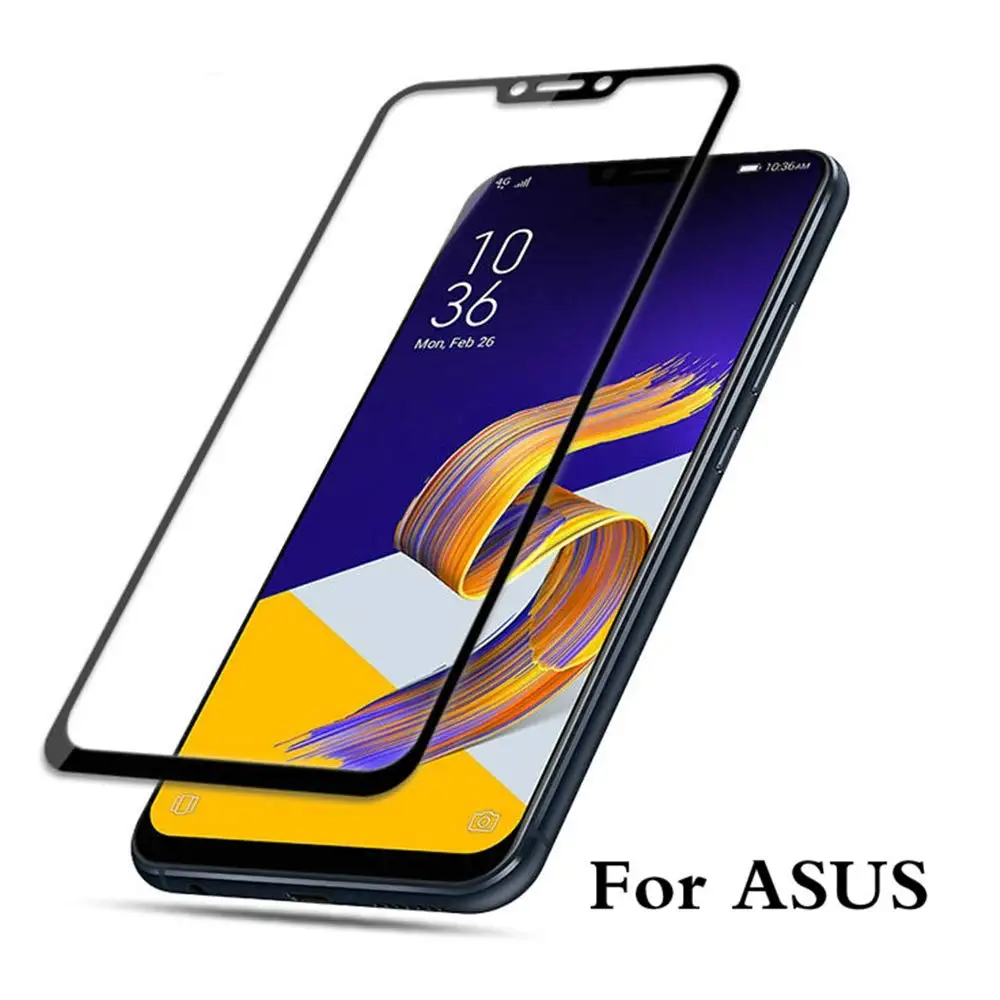 Закаленное стекло с полным покрытием для Asus Zenfone 5 Lite ZC600KL ZE620KL ZS620KL Защита экрана
