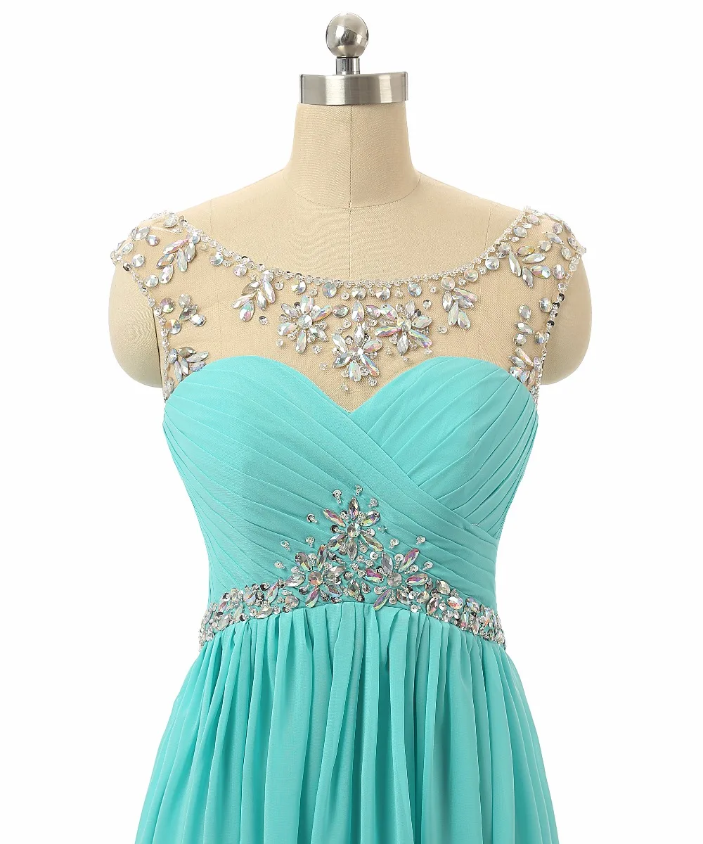 Платье для выпускного бала с глубоким вырезом без рукавов со шнуровкой сзади