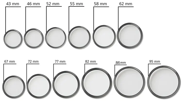 Carl Zeiss T* UV фильтр 49 52 55 58 мм 62 67 72 77 82 мм Профессиональный многослойный ультратонкий HD MC UV для объектива камеры