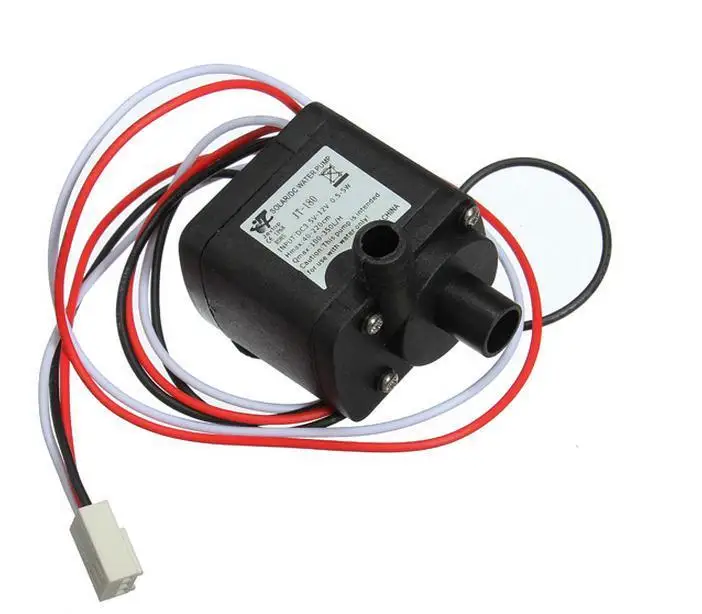 Free shipping 5pcs Mini DC 3.5v  6v 12V Brushless Motor Submersible water Pump  for PC Water Cooling System