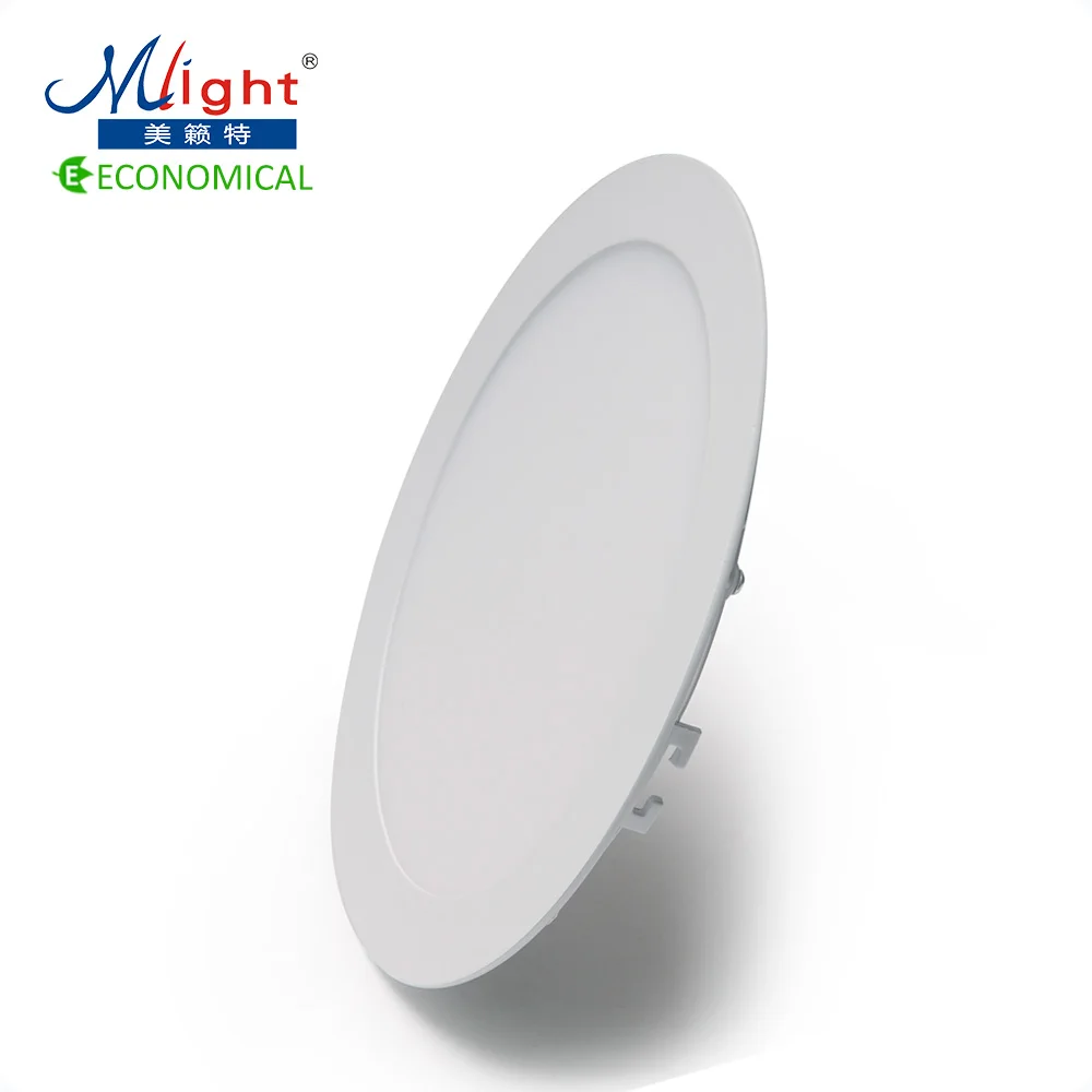 Светодиодный панельный светильник AC85-265V 3 Вт 6 9 12 15 18 24 круглый квадратный ультра