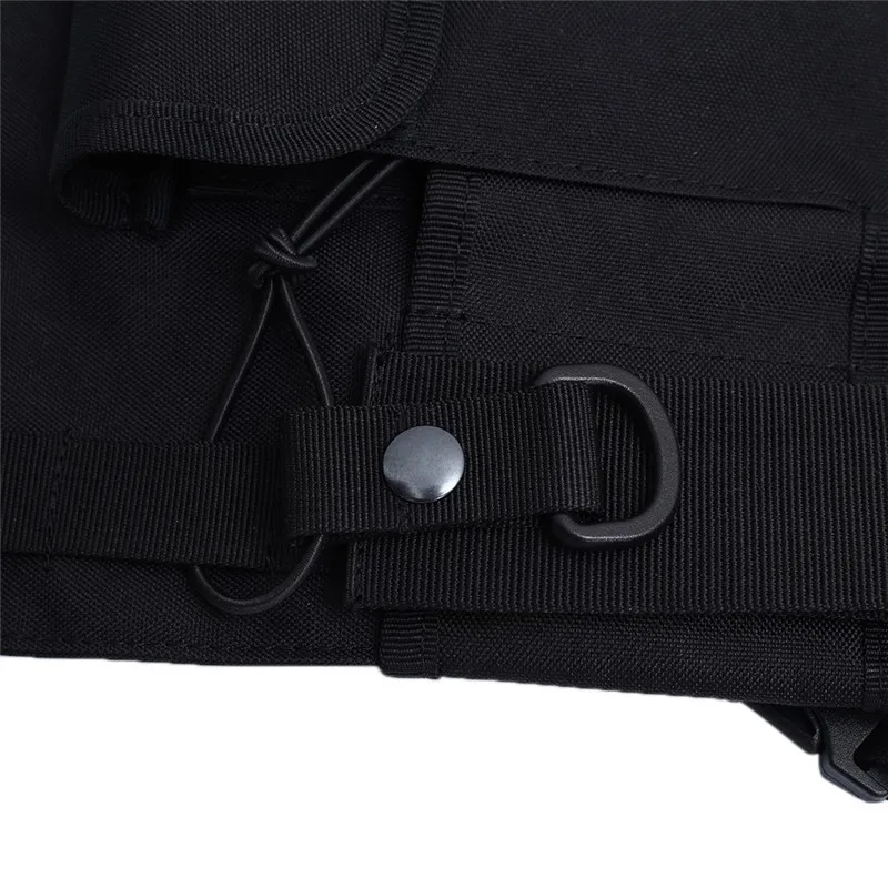 Тактическая нагрудная сумка для переноски раций чехол-кобура с ремнями