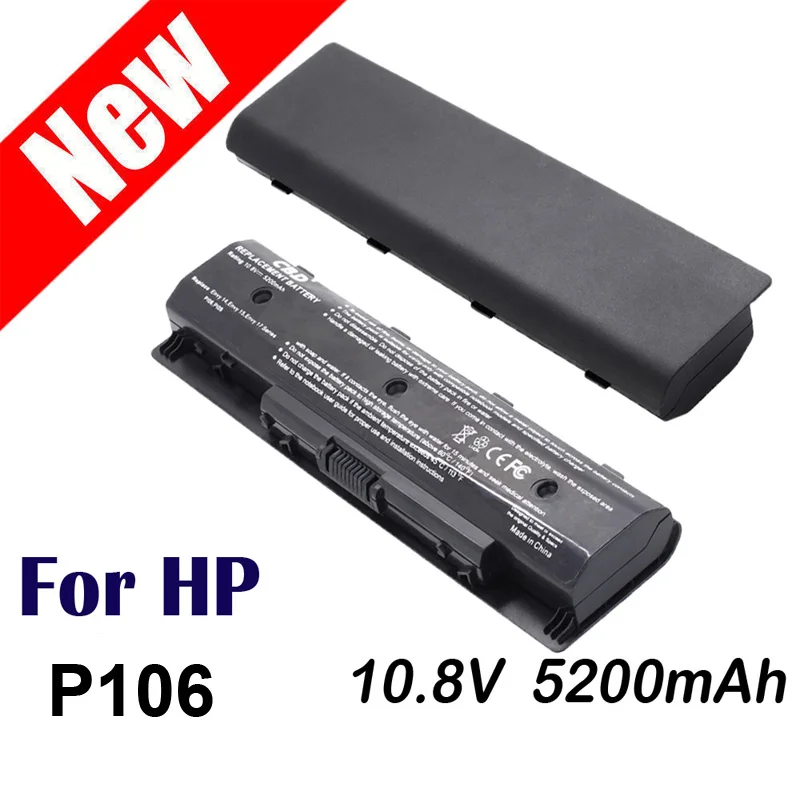 Замена Аккумулятор для ноутбука hp ENVY P106 PI06 PI06XL PI09 14 15 17 TouchSmart 17z M7 HSTNN LB4N YB4N YB4O