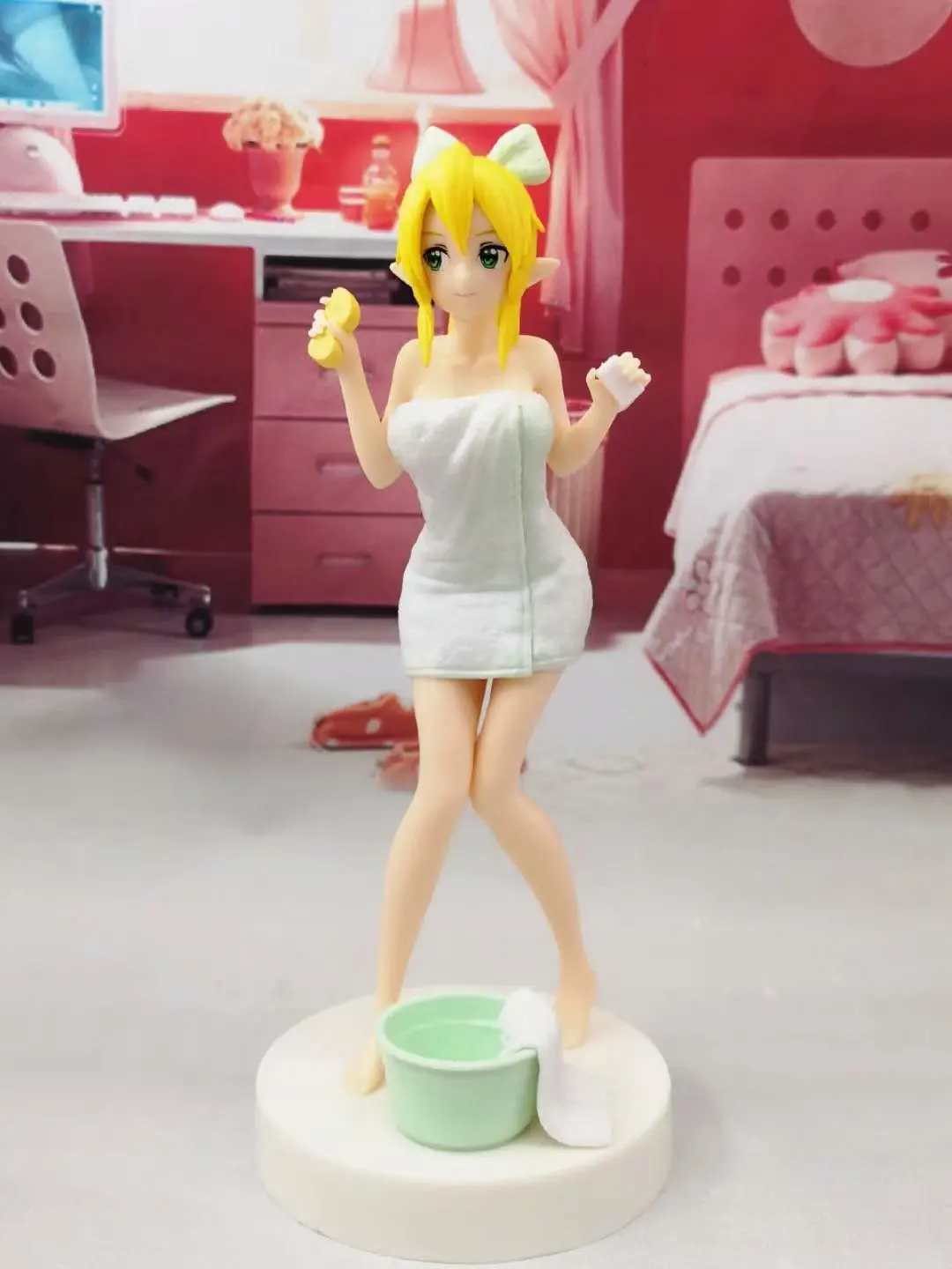 7 видов стилей меч искусство онлайн фигурка банное полотенце Юки Асуна Алиса Неро