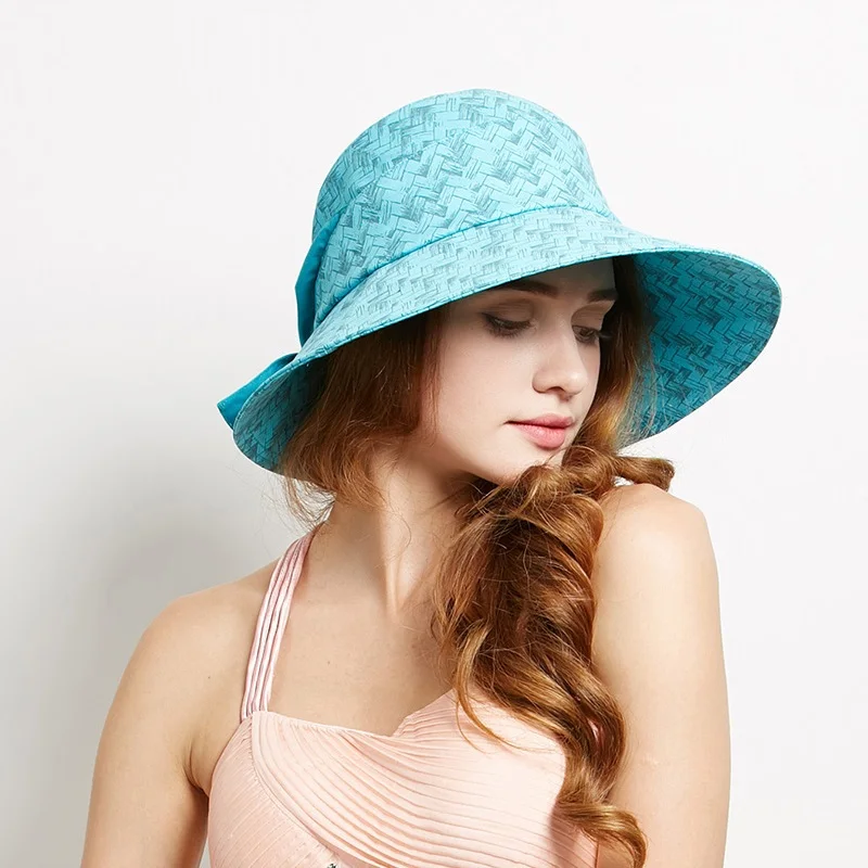 Новое поступление, Солнцезащитная шляпа, летняя Женская Корейская версия, Солнцезащитная шляпа с широкими полями для девушек, уличная доро... от AliExpress WW