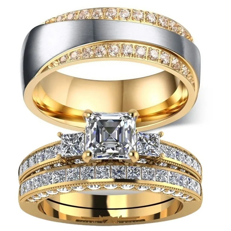 Готика перстень женские кольца ring набор колец кольцо с камнем парные кольца печатка мужская кольцо керамика обручальные кольца панк кольцо кольца кольцо женское перстень мужское кольца женские мужские кольца - Цвет основного камня: 9