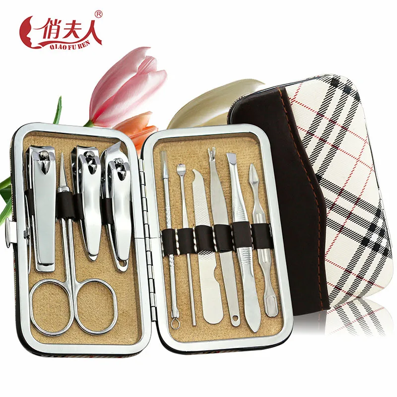 10 шт./компл. профессиональные щипцы для кутикулы на пальцах рук и ног из