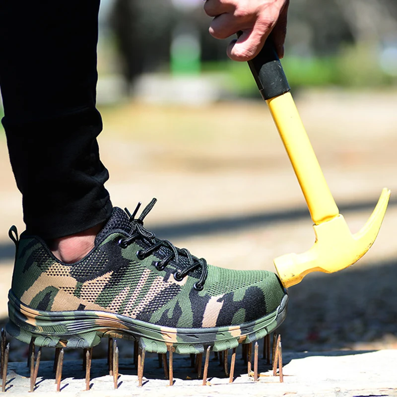 TOURSH Zapatos De Hombre защитная обувь для мужчин Кроссовки Мужская Рабочая повседневная