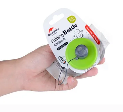 Naturehike 500 750ml BPA бесплатно Еда Класс складная бутылка для воды Велосипеды небольшой