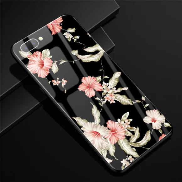 3 Для Oppo A3S чехол OPPOA3S стеклянный жесткий чехол для телефона для Oppo A3S AX5 A 3 S/Oppo A5 чехол AX5S чехол OPPOA5 закаленное крутое 6,2 - Цвет: 3