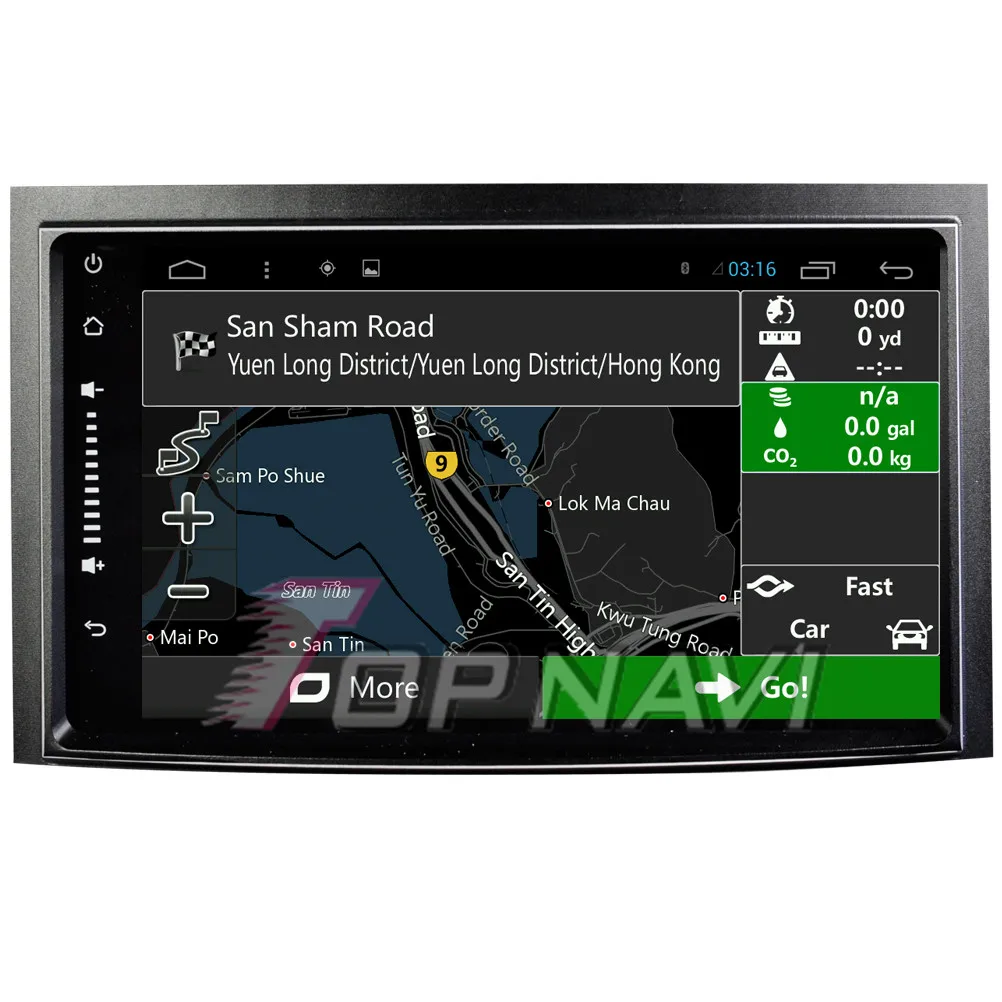 Topnavi 8 &quotчетырехъядерный Android 6 0 Автомобильный GPS-навигатор для Toyota Venza 2009 2010 2011 2012
