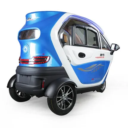 Электрический трехколесный самокат 72 в 65 А · ч дисплей камеры аккумулятор мощный