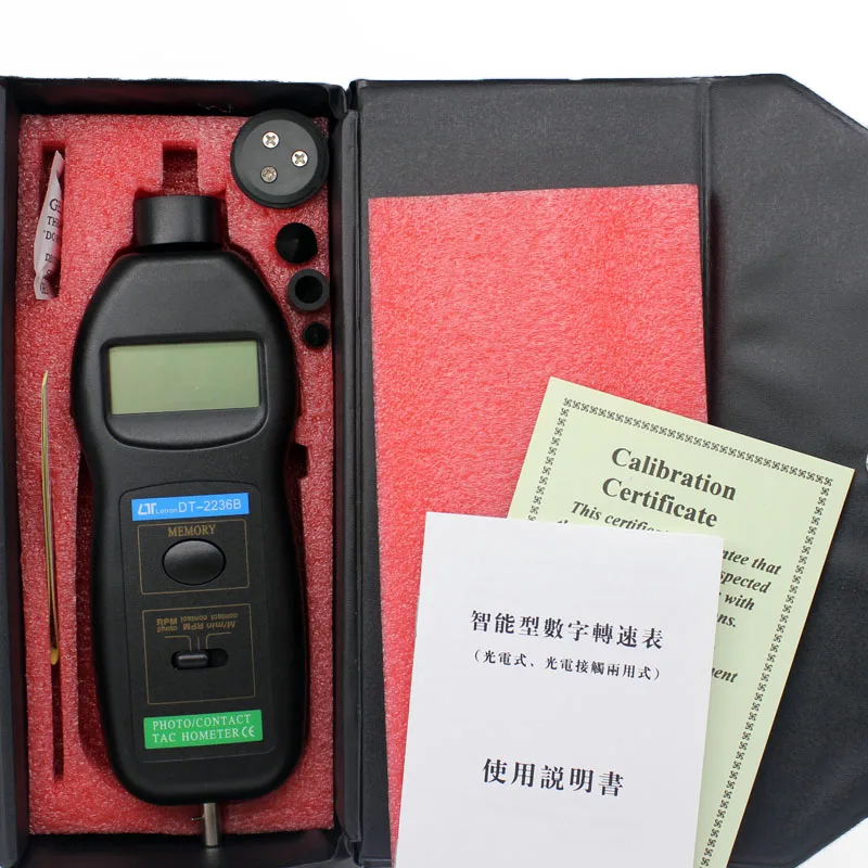 DT 2236B фотоэлектрический тахометр и контакт две Функция метр|tachometer|tachometer metertachometer