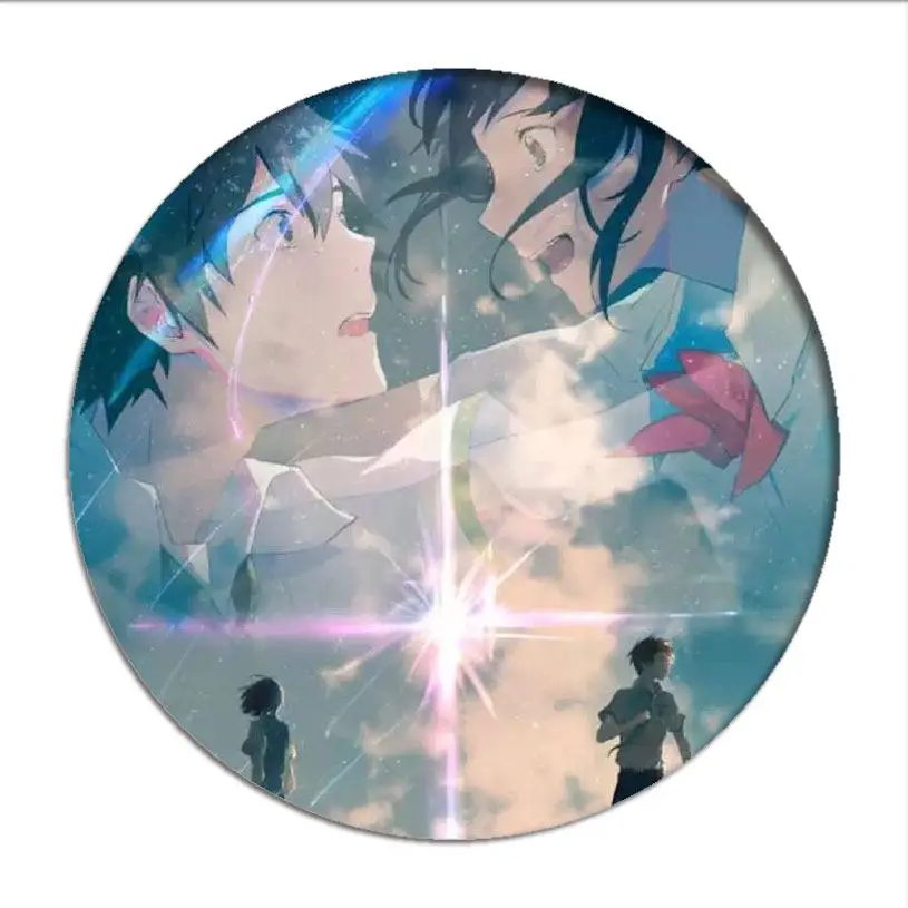 Kimi no Na wa Your Name значок косплея Tachibana Taki брошь булавки Miyamizu Mitsuha коллекция нагрудных