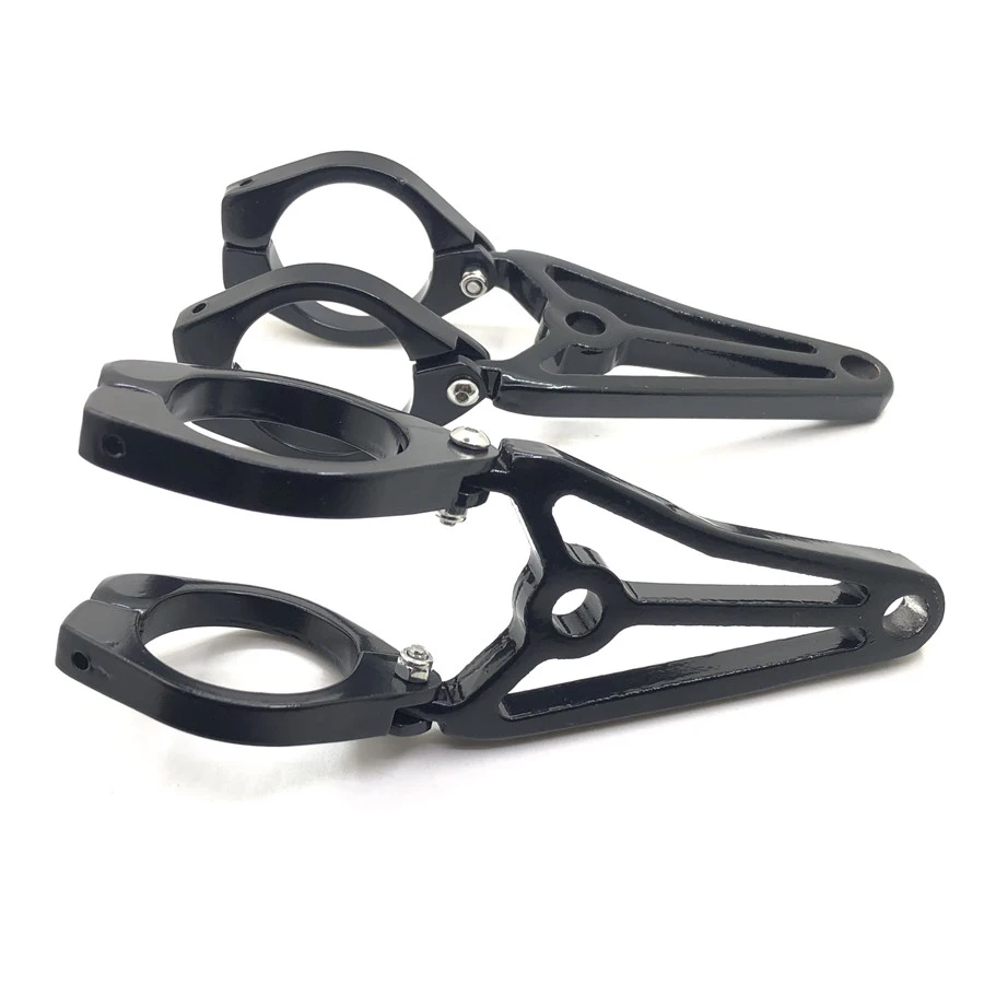 1 пара Универсальный кронштейн для фар мотоцикла с ЧПУ 41 мм вилка держатель