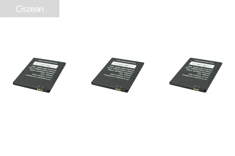 Ciszean PSP5551 DUO 2500 мАч умная фотография для Prestigio Grace S5 LTE PSP 5551 Бесплатная доставка x 3