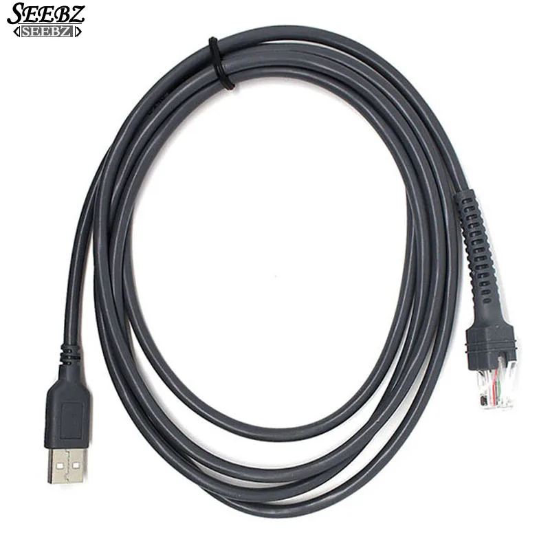 5 шт./лот CBA U01 S07ZAR Новый 2 м Rj45 Usb кабель для Motorola Symbol LS2208 LS1203 считыватель штрих