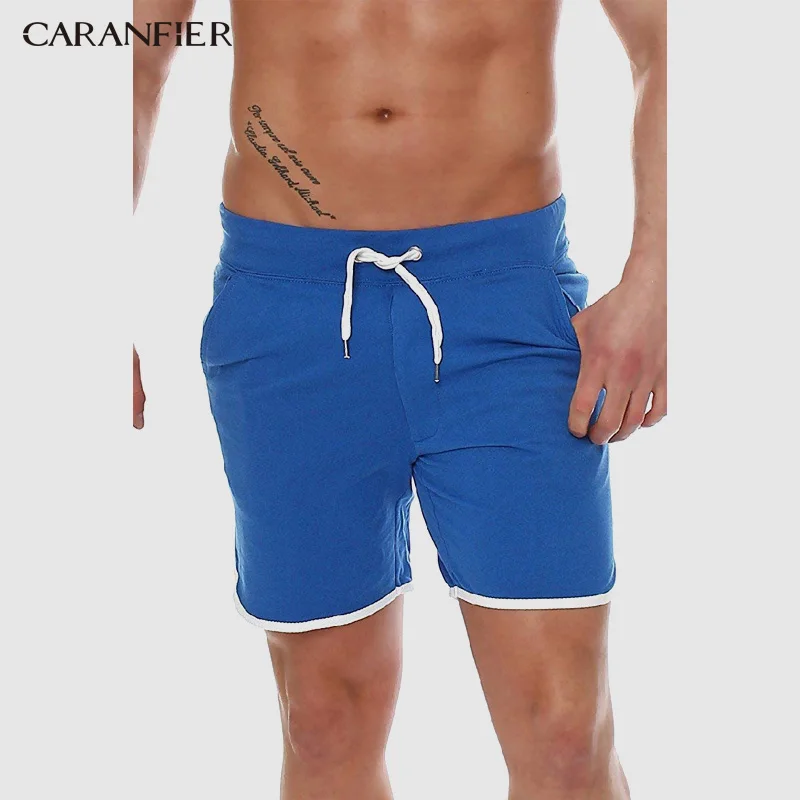 CARANFIER новые мужские спортивные пляжные шорты для бега цветные отдыха|Мужские