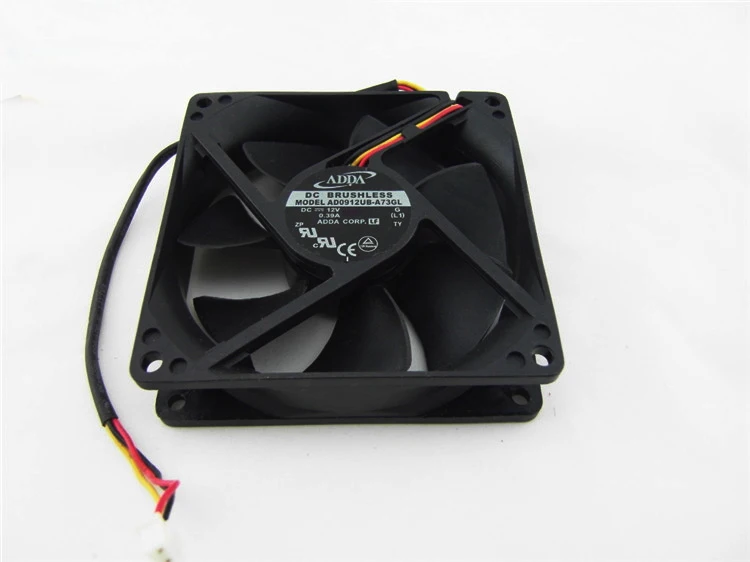 

New original ADDA instrument cooling fan AD0912UB-A73GL Server 9225 DC 12V cooler fan