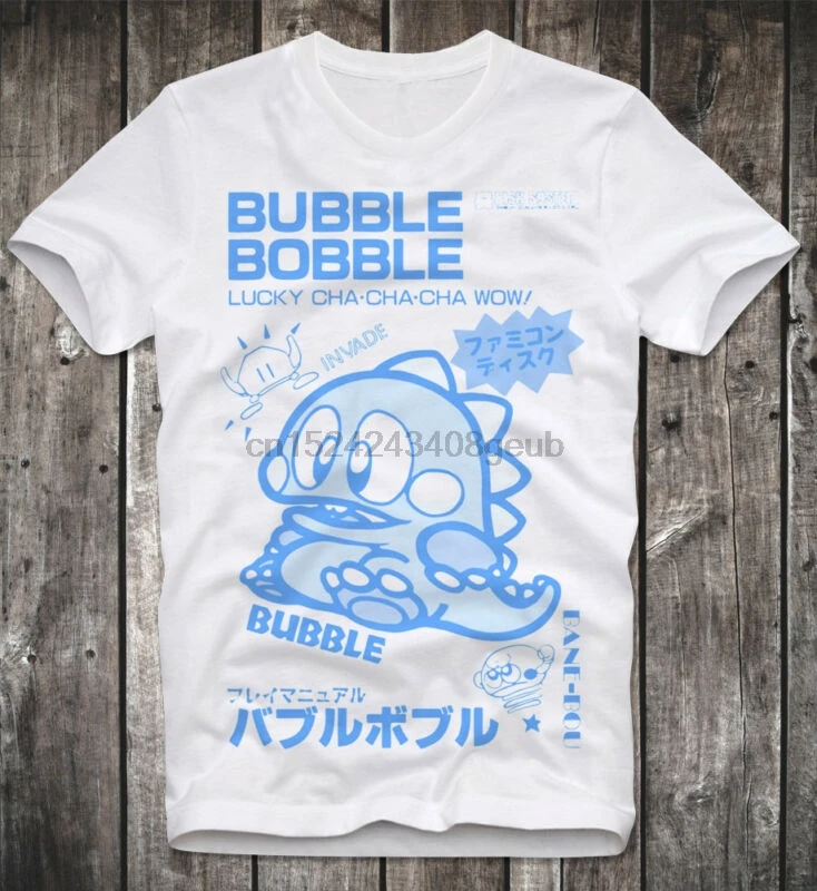 Футболка COMMODORE C64 AMIGA Игры Геймер игры BUBBLE BOBBLE культовый Винтаж Ретро | Мужская