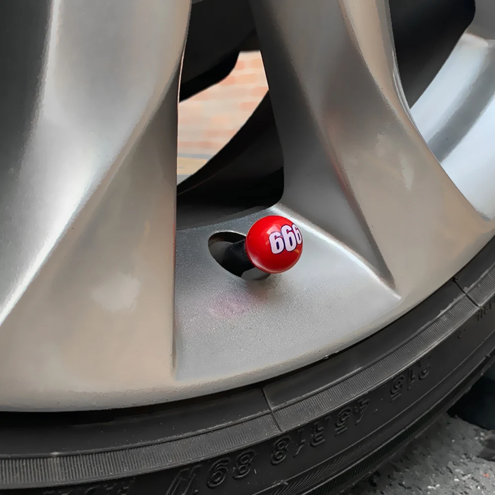 DSYCAR 4 шт./компл. Универсальный велосипед мотоцикл 666 Стиль Авто Автомобиль Грузовик Мотоцикл велосипед шины колеса стволовых колпачки