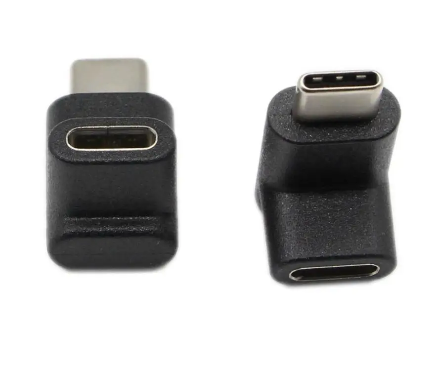 Лидер продаж адаптер USB 3 1 type C Женский до 90 градусов Мужской конвертер разъем