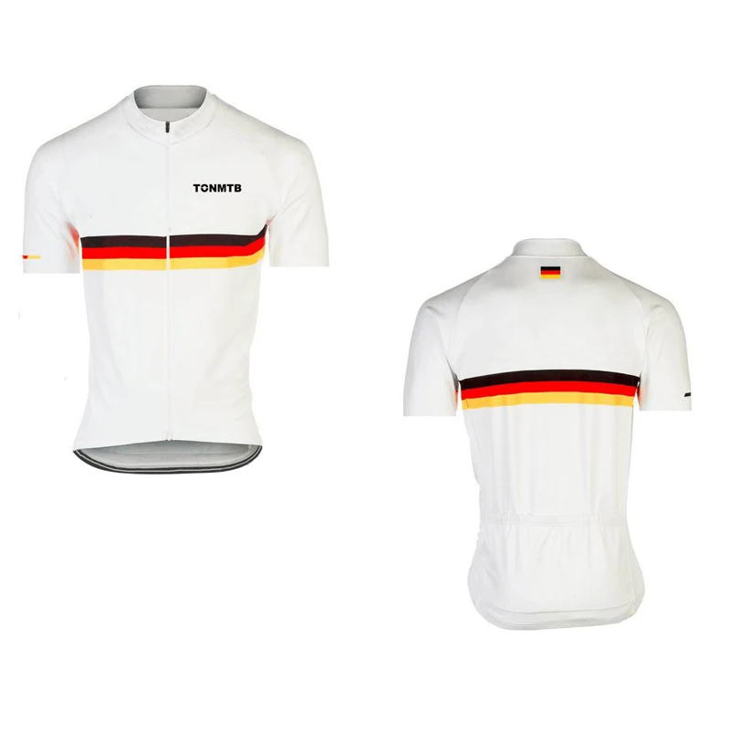 Промоакция Германии Джерси для езды на велосипеде гоночная куртка одежда